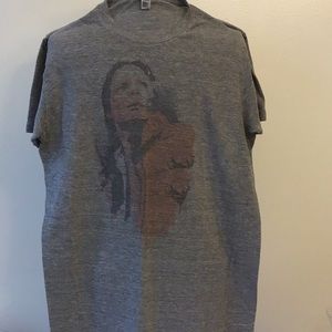 The Track Shirt lightweight ghost like figure, USA made